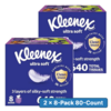 [S&amp;amp;S, AC] $16.33: 2 &times; 8-Pack 80-Count Kleenex Ultra Soft Facial Tissues ($8.17 each) at Amazon