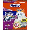 [S&amp;amp;S, AC] $9.57*: 80-Count 13-Gallon Hefty Ultra Strong Tall Kitchen Trash Bags (Fabuloso) at Amazon