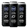 [S&amp;amp;S, AC] $9.14*: 3-Pack 16.9-Oz Nivea Men DEEP Active Clean Charcoal Body Wash at Amazon ($3.05 each)