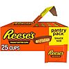 [S&amp;amp;S] $6.20: 25-Pack 0.55-Oz Reese's Milk Chocolate Snack Size Peanut Butter Cups Pantry Pack at Amazon