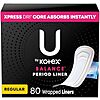 [S&amp;amp;S, AC] $2.08*: 80-Count U by Kotex Balance Wrapped Panty Liners (Regular Length) at Amazon