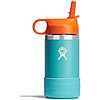 $11.23: 12-Oz Hydro Flask Kids Water Bottle for School (Seaspray Blue) at Amazon