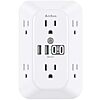 [Prime] $7.99*: 6-Outlet Addtam Surge Protector Outlet Extender w/ 4 USB Ports (2x USB-C) at Amazon