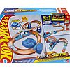 $27.29: Hot Wheels Toy Car Track Set, Deluxe Building Box with Motorized Booster, 1:64 Scale Vehicle at Amazon