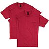 $11*: 2-Pack Hanes Men's 100% Cotton Heavyweight Pocket T-Shirt at Amazon
