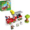 $12.59: 21-Piece LEGO Duplo - Fire Truck (10969, 2022) at Amazon