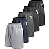 $23.99*: 5-Pack Athletic Gym Mens Shorts w/ Pockets (size Large only) at Amazon