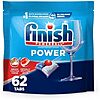 [S&amp;amp;S, AC] $8.39*: 62-Count Finish Power Dishwasher Detergent Powerball Tabs at Amazon