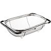 $14.99: 5.5-Qt Cuisinart Over-The-Sink Colander, Stainless Steel, 13 x 9 inches at Amazon