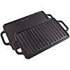 $14.99: Victoria Rectangular Cast Iron Griddle (GDL-189) at Amazon