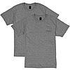 $8.52: 2-pk Hanes Men's 100% Cotton Heavyweight Pocket T-Shirt (Charcoal Heather) at Amazon