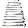 $113.60: 12-Piece GEARWRENCH 12 Pt. XL X-Beam Ratcheting Combination Wrench Set, Metric (85888) at Amazon