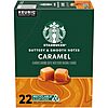 [S&amp;amp;S] $6.62*: 22-Count Starbucks Keurig K-Cup Pods (Caramel) at Amazon (30.1￠ each)