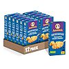 [S&amp;amp;S, AC] $27.84: 4 &times; 12-Pack 6-Oz Annie&rsquo;s Macaroni and Cheese with Organic Pasta (Classic Cheddar) ($6.96 each) at Amazon