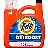 [S&amp;amp;S, AC] $52.32: 4 &times; 148-Oz Tide Ultra Oxi Boost Liquid Laundry Detergent (105 Loads) ($13.08 each) at Amazon