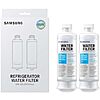 [S&amp;amp;S, AC] $38.25*: 2-Pack Samsung Genuine Refrigerator Water / Ice Filters (HAF-QIN-2P) at Amazon