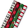 $6.84: 4-Pack Hallmark Image Arts Christmas Wrapping Paper (120 Sq. Ft. Total) at Amazon