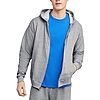 $9.99*: Hanes Men's Full-Zip EcoSmart Hoodie (Ash) at Amazon