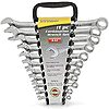 $8.50: 11-Piece Titan Raised Panel Combo Wrench Set (17327) at Amazon