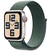 $162.97*: Apple Watch SE (2nd Gen) [GPS + Cellular 40mm] Smartwatch (Starlight AluminiumCase with LakeGreen Sport Loop, One Size) at Amazon