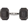 $16.88: Signature Fitness Rubber Encased Hex Dumbbell (30LB Single) at Amazon