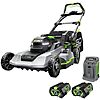 $539.99: EGO POWER+ Electric Lawn Mower, Self-Propelled Cordless with Touch Drive, Includes (2) 56V 4.0Ah Batteries and Rapid Charger &ndash; LM2122SP-2 at Amazon