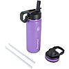 [AC] $7.70: 18-Oz Thermoflask Double Wall Vacuum Insulated Stainless Steel Water Bottle with Spout and Straw Lids at Amazon