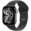 $329: Apple Watch Series 11 [GPS 42mm] Smartwatch (Jet Black Aluminum Case w/ Black Sport Band) at Amazon