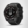 $529.99: 51mm Garmin fēnix 7X Pro Sapphire Solar, Multisport GPS Smartwatch (Carbon Gray DLC Titanium w/ Black Band) at Amazon