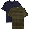 $5.16: 2-Pack Amazon Essentials Mens T-Shirt Slim-Fit Short-Sleeve Crewneck Pocket at Amazon
