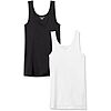 [S&amp;amp;S] $6.22: 2-Pack Amazon Essentials Womens Slim-Fit Tank Top at Amazon