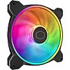 $14.99: Cooler Master MasterFan MF140 Halo&sup2; Fan, Duo-Ring ARGB Gen 2 LED Rings, 120mm at Amazon