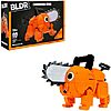 $18.62: BLDR Chainsaw Man Pochita Building Set - 7.5-Inch Articulated Buildable Figure, 0143 at Amazon
