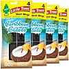 $3.48: 16-Count LITTLE TREES Car Air Freshener (Caribbean Colada) at Amazon