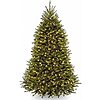 $99.99: National Tree Company 7.5 ft Pre-Lit Dunhill Fir Artificial Christmas Tree at Amazon