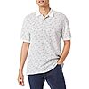 from $6.76: Amazon Essentials Men's Regular-Fit Cotton Pique Polo Shirt at Amazon