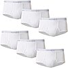 $5.92: 6-Pack Hanes Men's Moisture-Wicking Cotton Briefs (White, Small) at Amazon