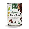 [S&amp;amp;S] $0.83: 15-Oz 365 by Whole Foods Market Organic Bean Trio (Kidney, Pinto, &amp;amp; Black Beans) at Amazon