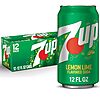 3-Pack 12-Oz Dr Pepper 7UP Lemon Lime Soda