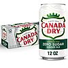 Canada Dry Zero Sugar Ginger Ale Soda 12-Pack