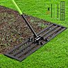Seeutek Lawn Leveler Rake with Stainless Steel Handle