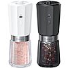Forlim Gravity Rechargeable Electric Salt & Pepper Grinder Set