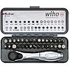 Wiha GoBox Standard Bit Set with Mini Ratchet