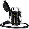 LcFun Dual Arc Windproof Rechargeable Electric Lighter (Black)