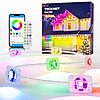 Tecknet Permanent Smart RGBIC Outdoor LED Lights