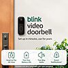 Blink Video Doorbell + Outdoor 4 Wireless Smart Security Camera with Sync Module