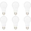 Amazon Basics Dimmable LED Light Bulbs 6-Pack