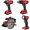 CRAFTSMAN V20 MAX 4-Tool Cordless Power Tool Combo Kit