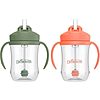 Dr. Brown's Milestones Baby's First Cup with Weighted Straw (2-Count, 9-Oz)
