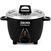 Aroma Housewares 3-Cup Stainless Rice Cooker & Warmer